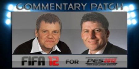 Commentators from FIFA 12 for PES 2012